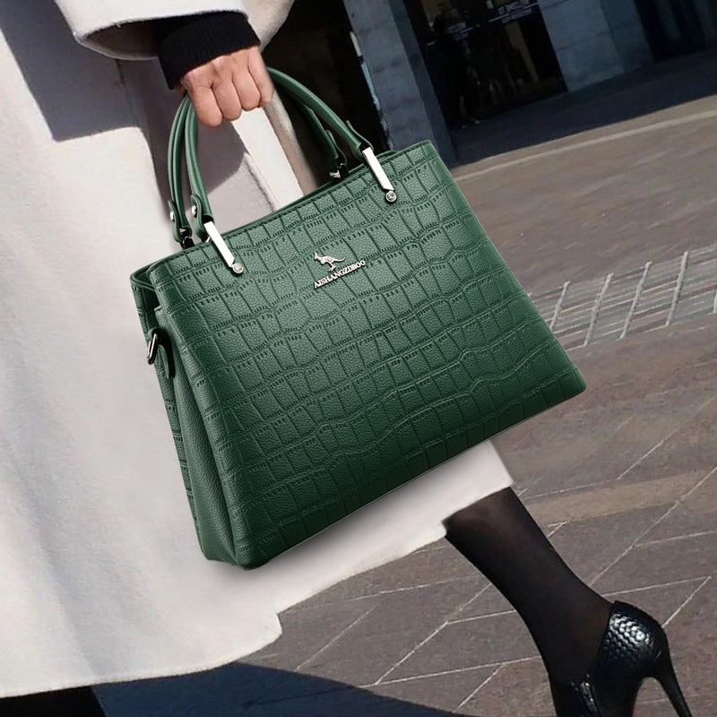 Carrying Crocodile Bag Women's Large Capacity Single Shoulder