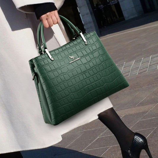 Carrying Crocodile Bag Women's Large Capacity Single Shoulder