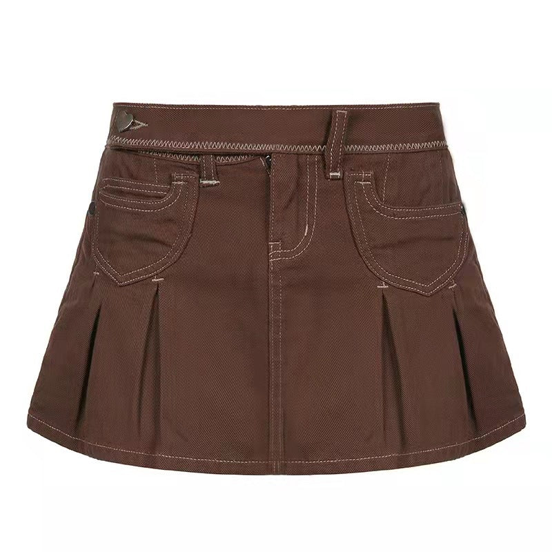European And American Retro Style Hot Girl Culottes