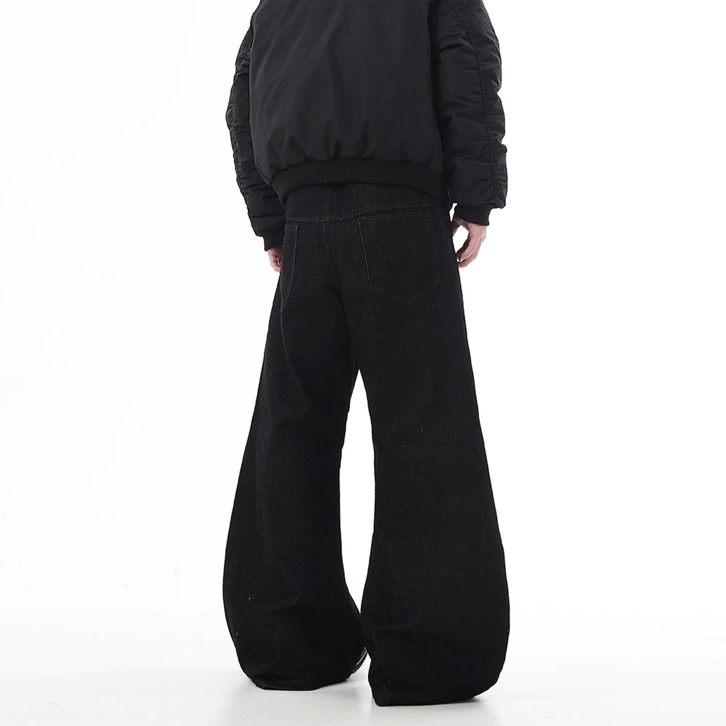 European And American Style Spring And Autumn American High Street Cleanfit Design Rivet Jeans