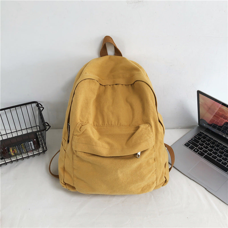 Leisure Backpack Women's Washable Canvas