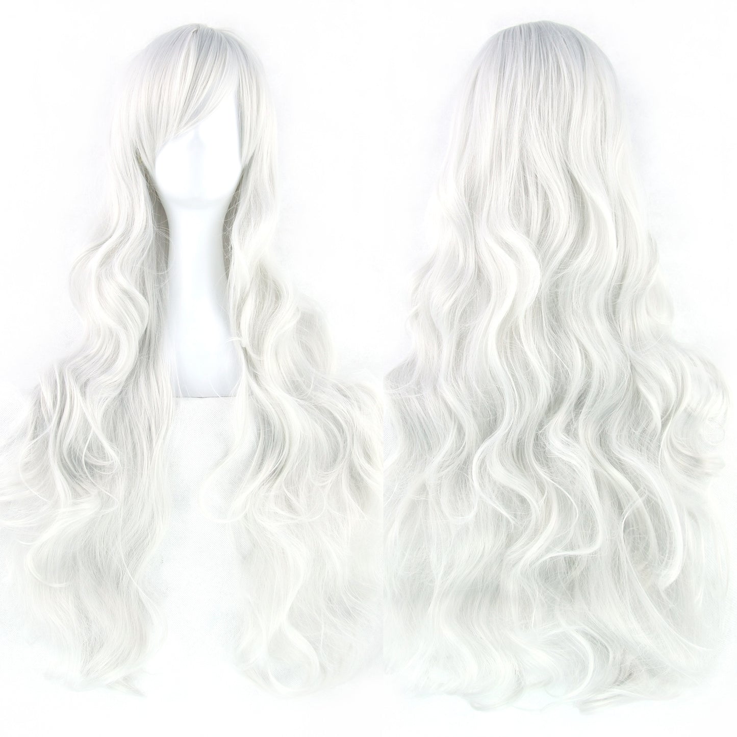 Pure Color All-matching COS Long Curly High-temperature Fiber Wig