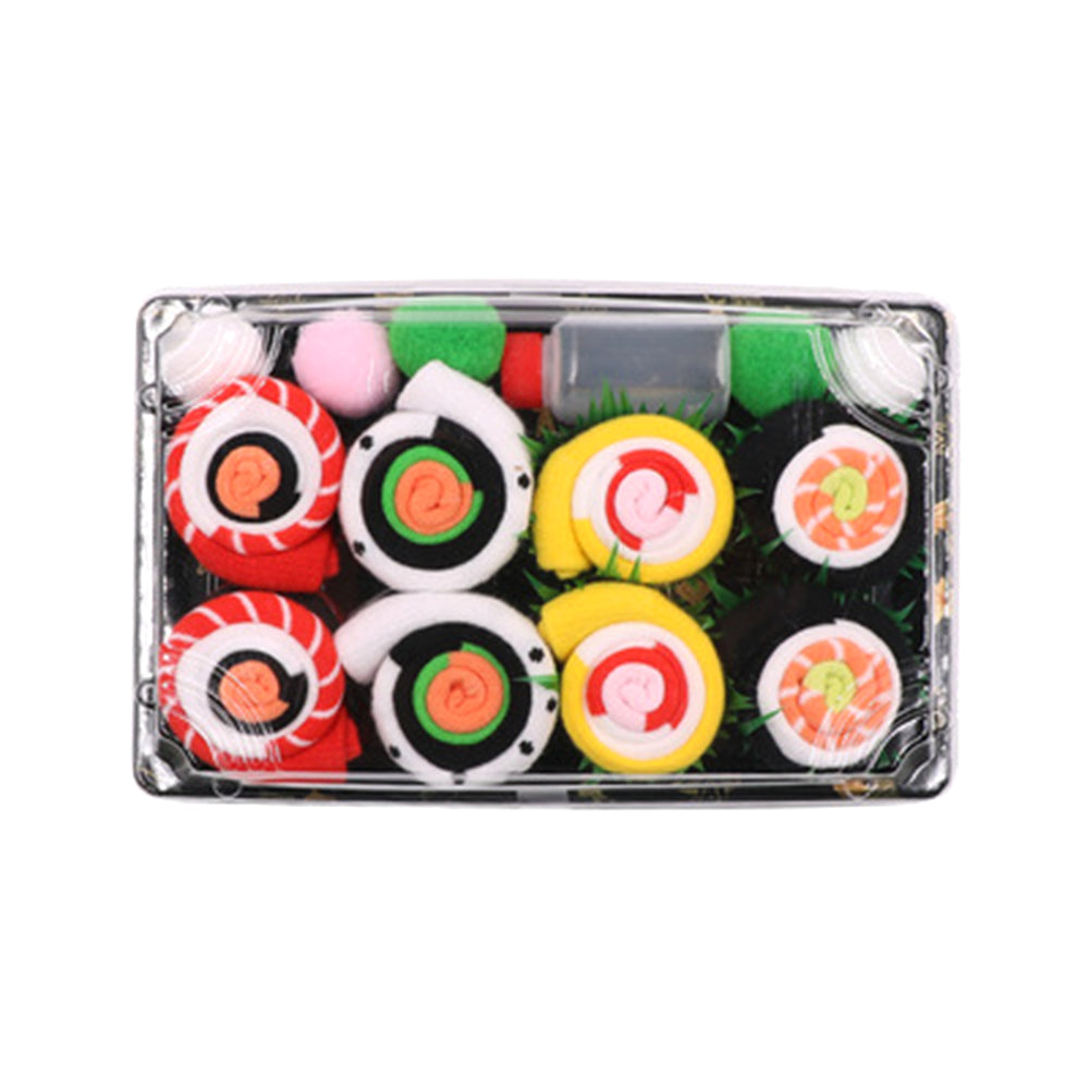 Str. 4 par indpakkede sushi midt-rør tidevandsstrømper