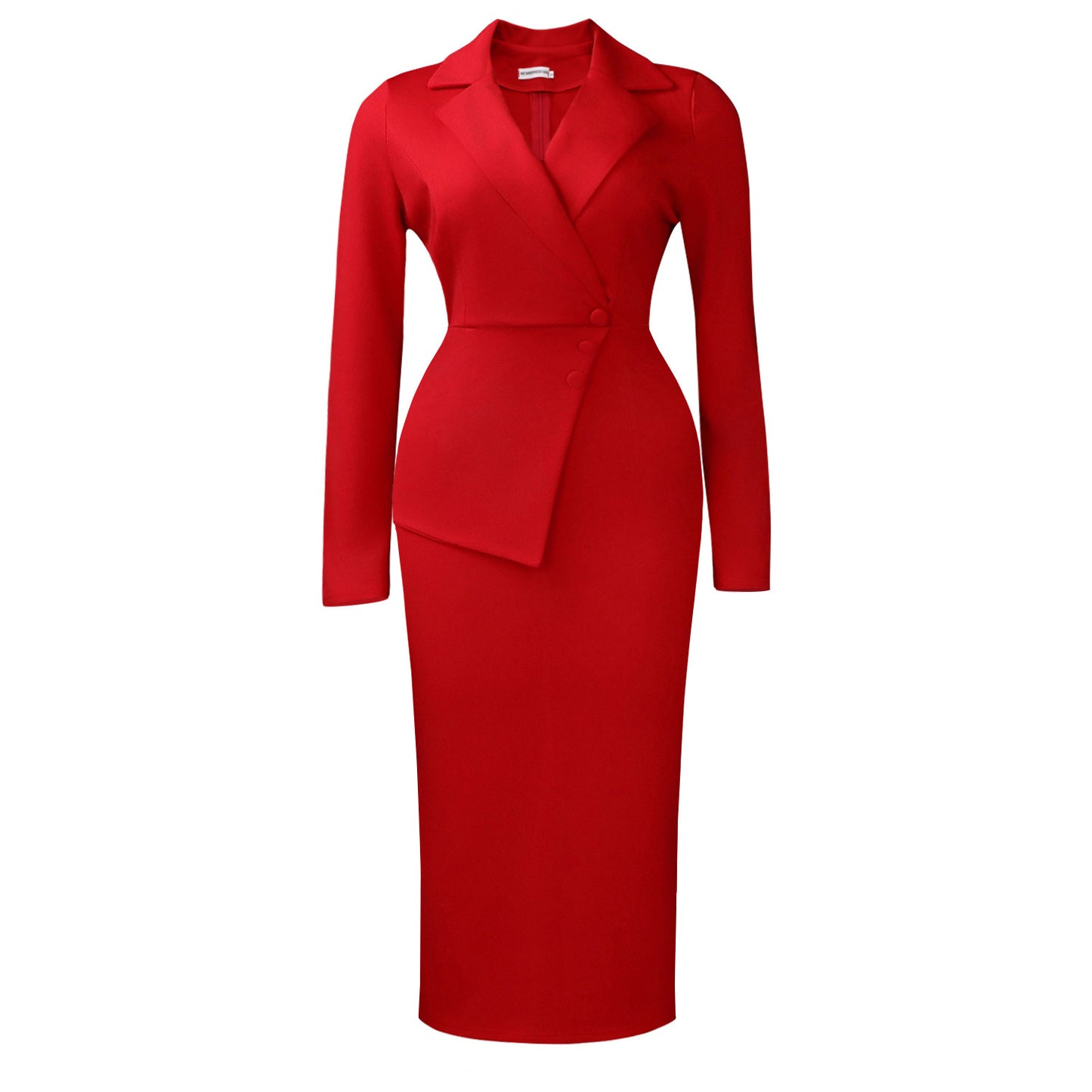 Women's Elegant High-Waisted African Dress