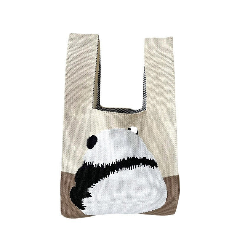 Women's Knitted Bag All-match Casual Handbag