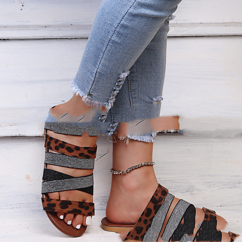 Women's Foreign Trade Plus Size Flat Sandals
