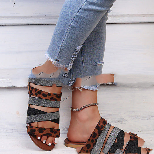 Women's Foreign Trade Plus Size Flat Sandals