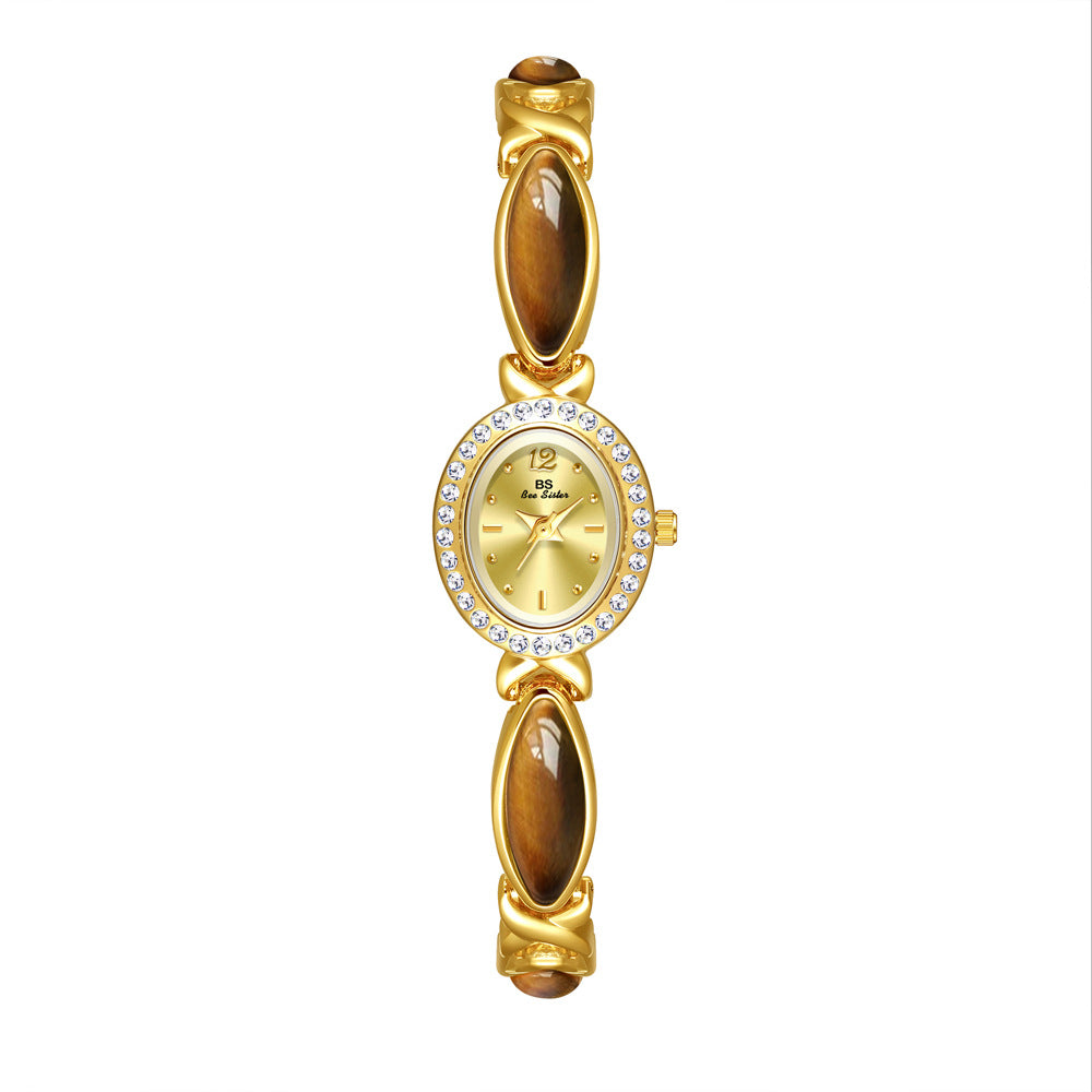 Dongling Stone Hetian Jade Chain Watch