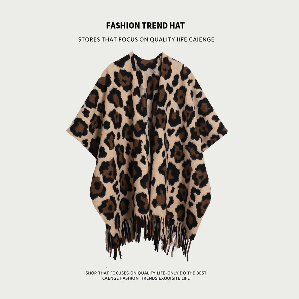 Women's Super Thick Casual Cape Coat