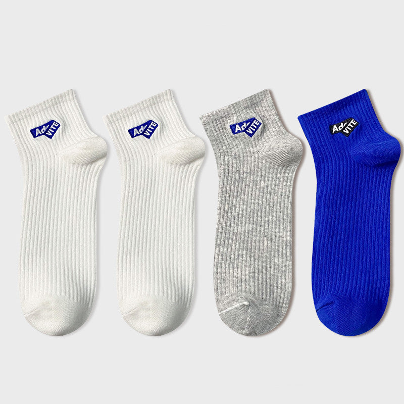 Cotton Deodorant And Sweat-absorbing Socks