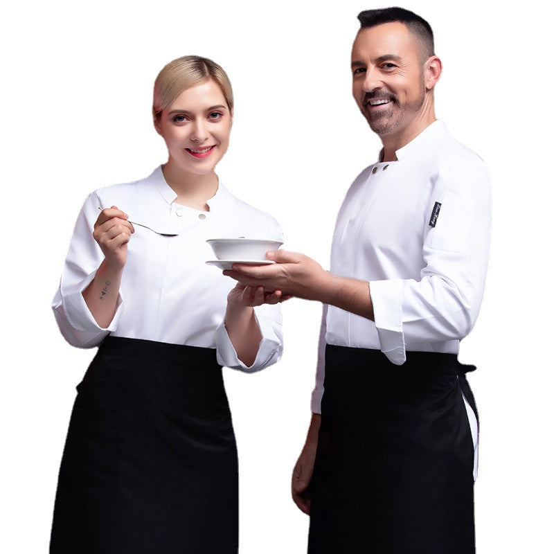 Long Sleeved Work Clothes For Cake Baking And Pastry In Autumn And Winter