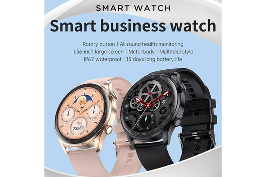 New Bluetooth Call Smart Watch Men Waterproof Sport Smart Bracelet 390*390 HD Pixel Display Lady Smartwatch Fitness Tracker - Yellow