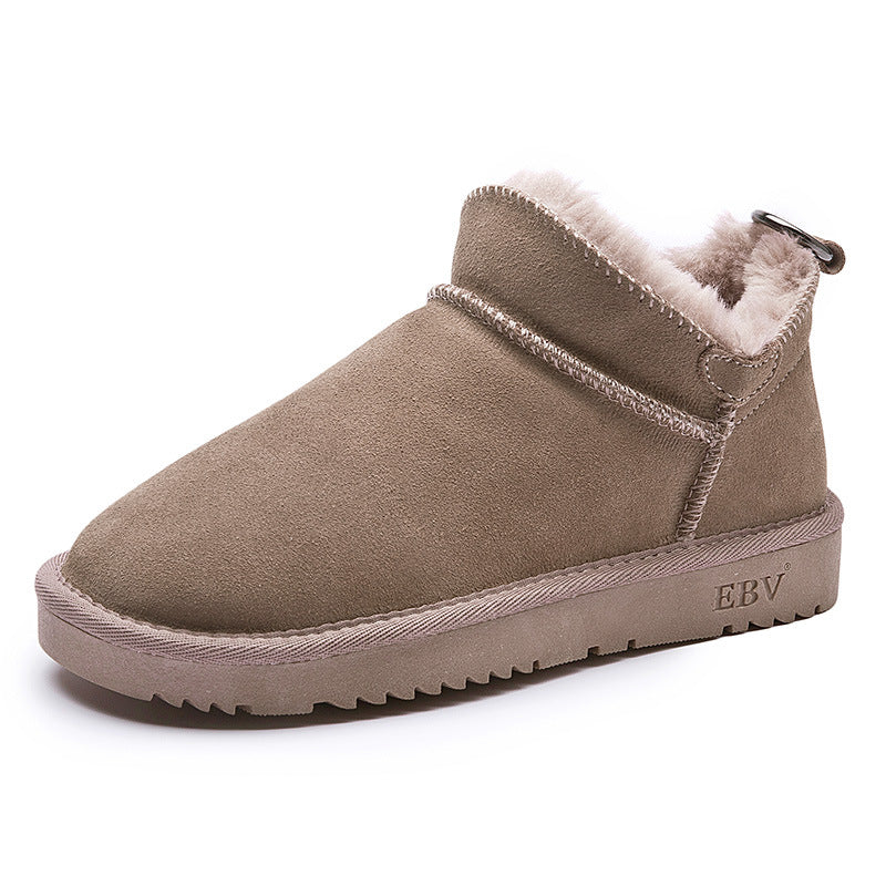 Snow Cotton Shoes Thick Non-slip Fashion Women's