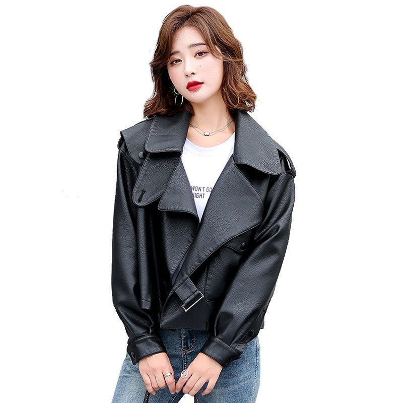 Spring New Fashion Loose Retro Short Coat