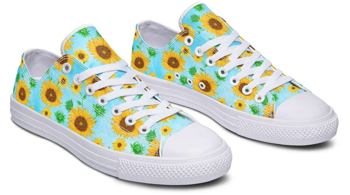 Fashion Print Couple Low-Top Canvas Shoes