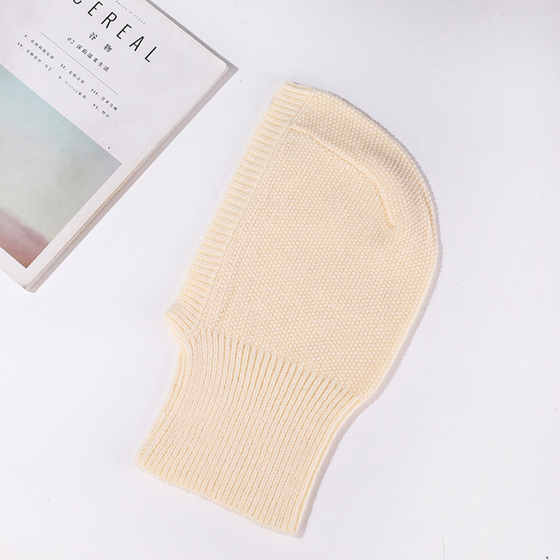 Lovers' Hat Scarf Integrated Windproof Pullover
