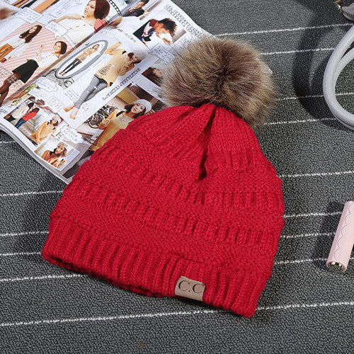 European And American Knitted Woolen Hat