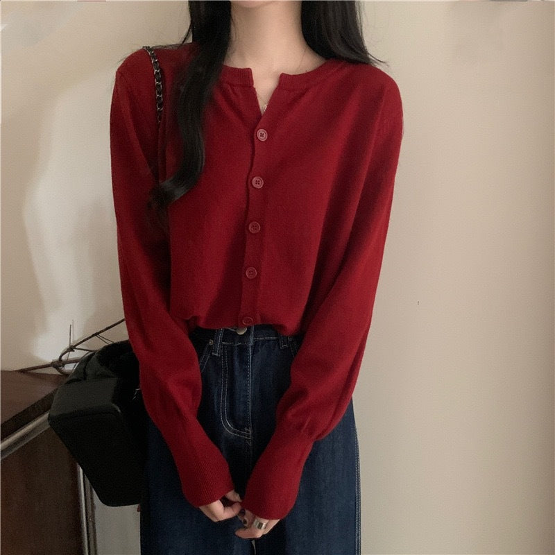 Gentle Pink Sweater Women's Soft Glutinous Skin-friendly Sweater