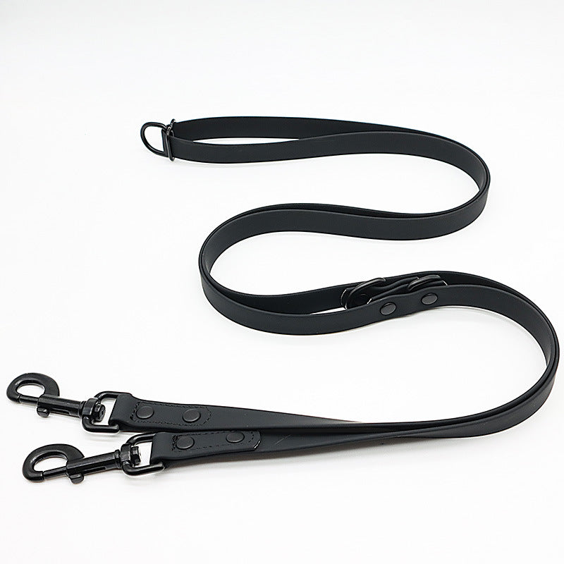 PVC Dog Traction Belt Multifunctional Double-ended Traction Rope