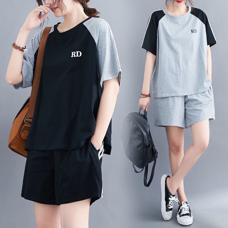 Women's Slimming Shorts Two-piece Set