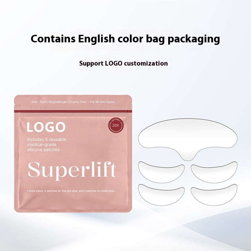 Silicone Anti-wrinkle Stickers Face Pasters 5-piece Set