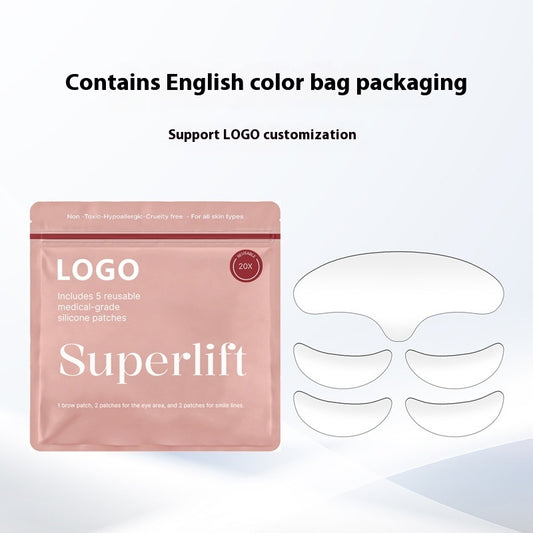 Silicone Anti-wrinkle Stickers Face Pasters 5-piece Set