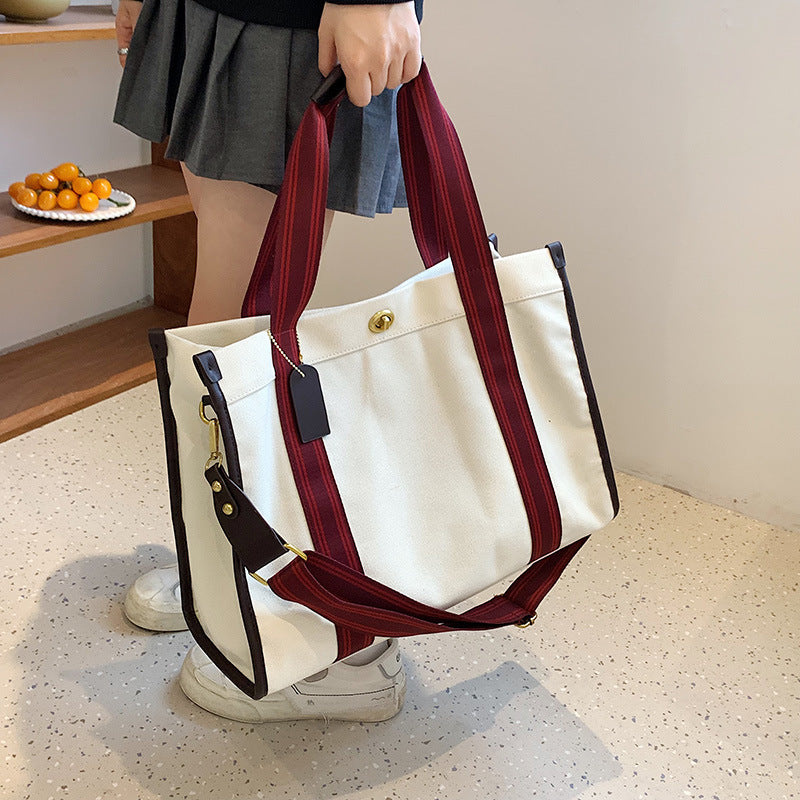 Women's Fashion Casual Large Capacity Canvas Bag