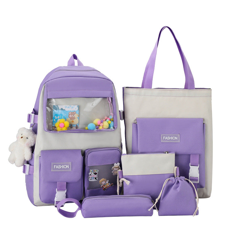 Portable Backpack For Middle School Students On Campus