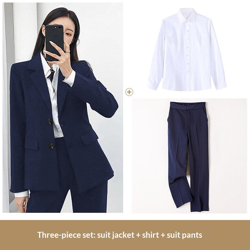 Black Suit Professional Attire Formal Business Wear Work Uniform