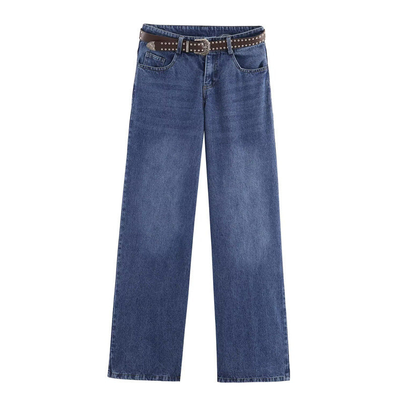 European And American Autumn Fashion Layered Denim Shirt
