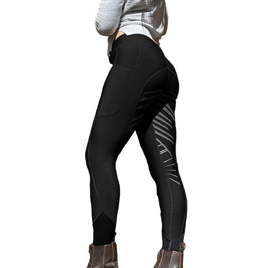 Women's Cycling Pants High-waisted Butt-up Boots Tailored