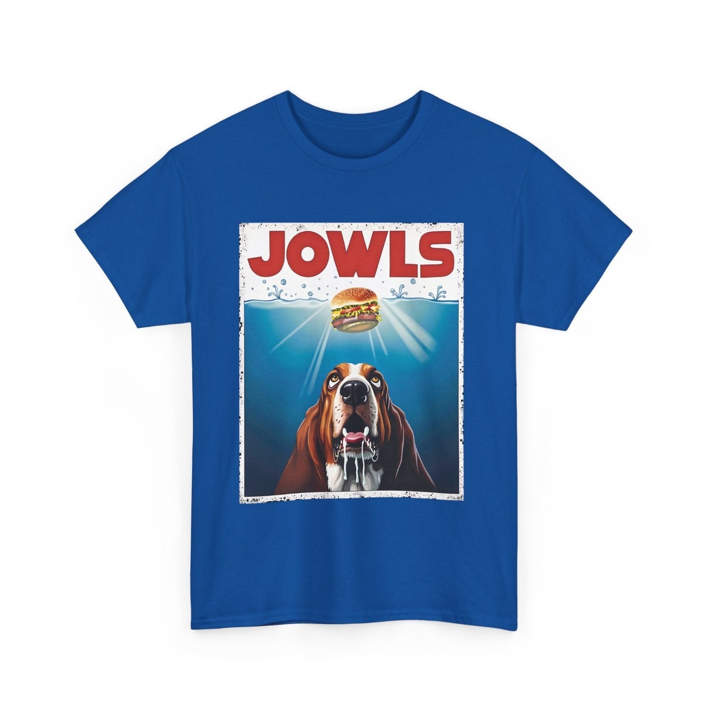 Unisex Solid-Color Printed Crewneck T-Shirts