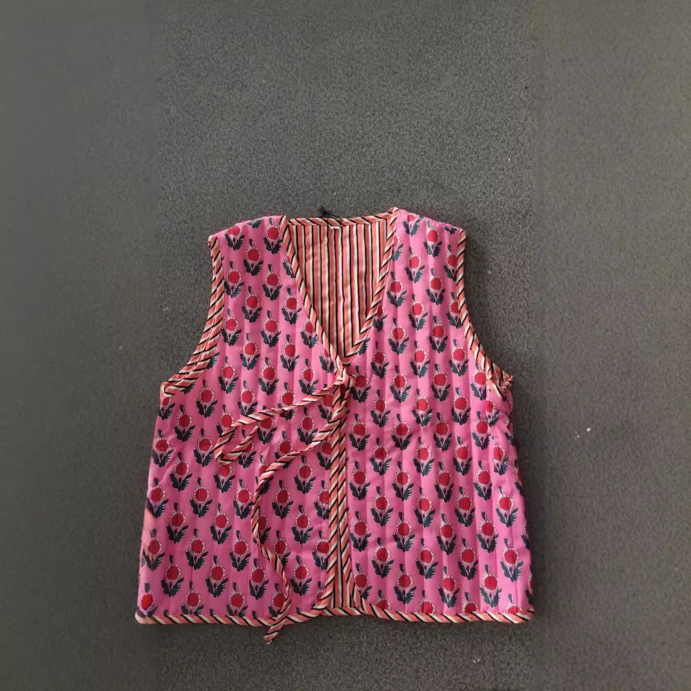 Women's Casual Simple Lace Small Floral Vest Top