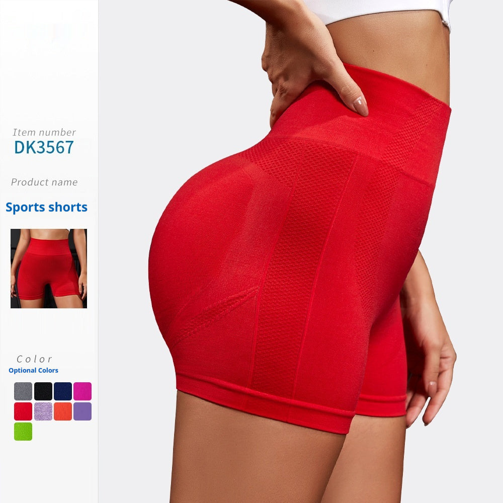 Yoga Shorts For Workouts High-waisted Form-fitting And Tummy-control