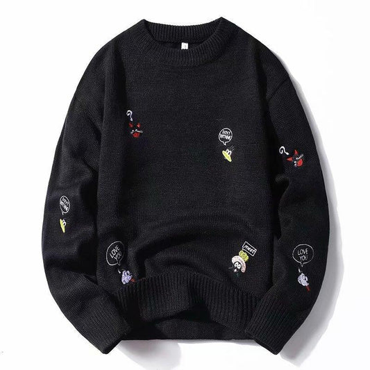 Løs herresweater trend unge studerende