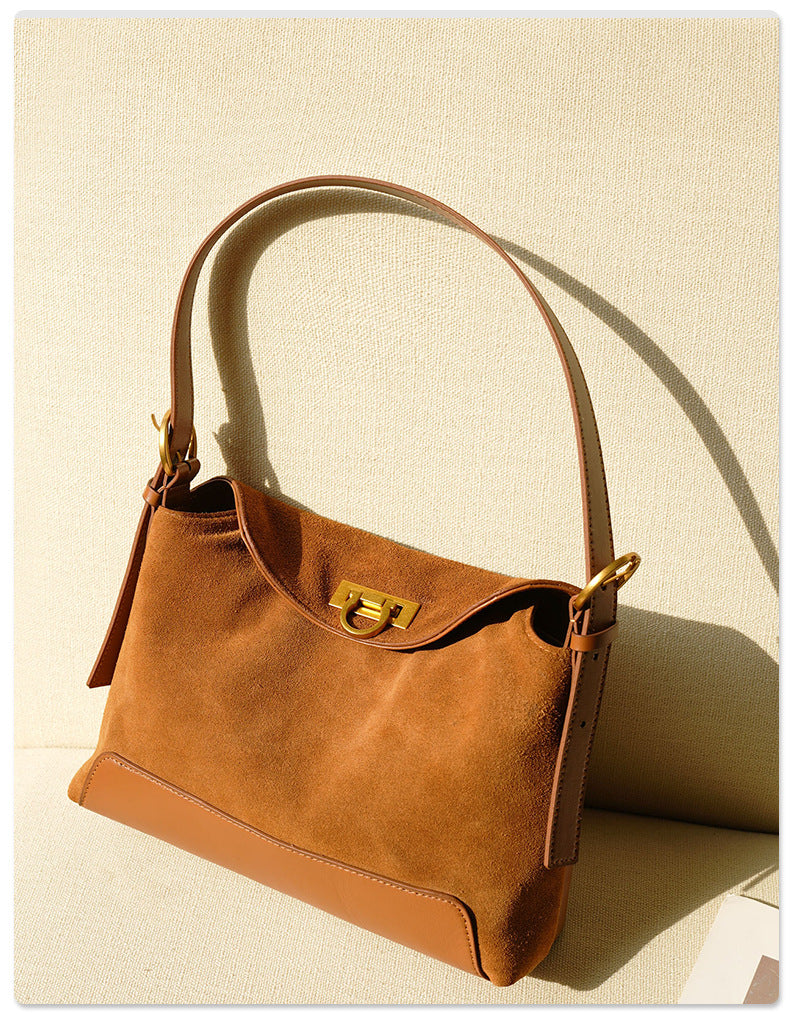 Sophisticated Suede Womens Tote Bag With A High-End Vibe