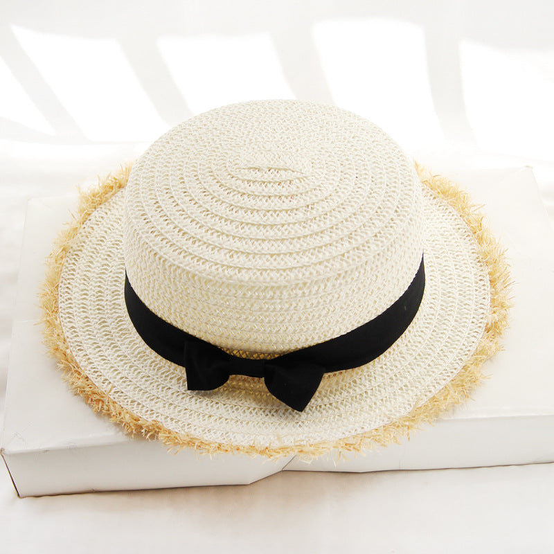 Straw Hat Ladies Sunshade Sunscreen Outdoor Garland