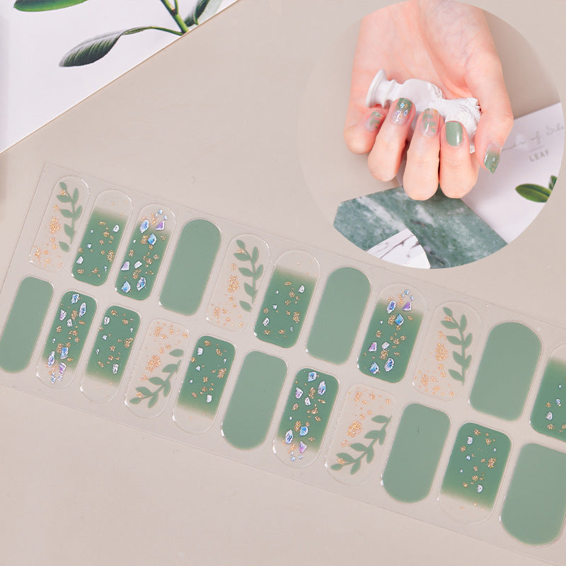Neglestickers Fuld Stickers Regnbue Søde Neglestickers