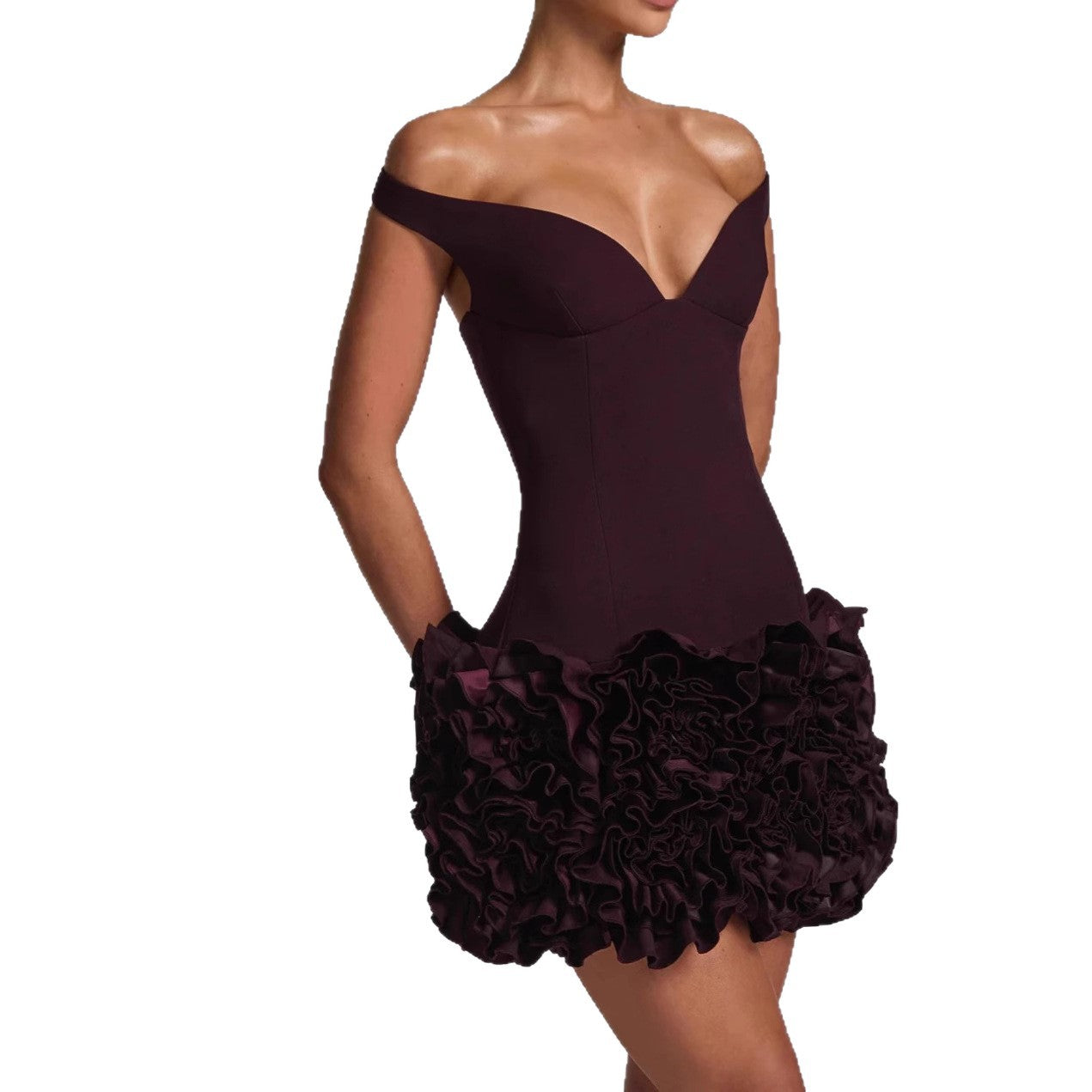 Fitted Strapless Dress A Versatile Short Dress For Women