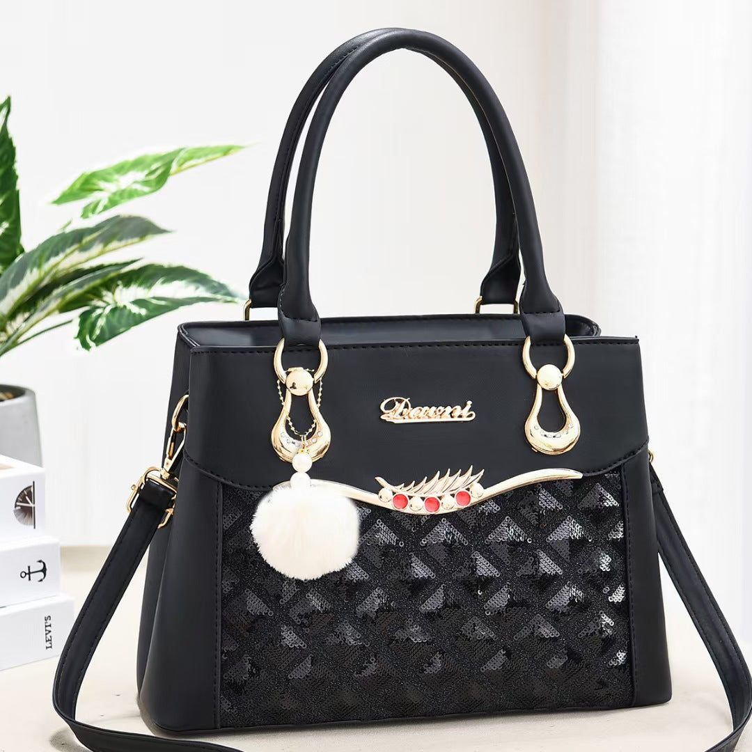 The New Fashion Female Bag Korean Style Diagonal Shoulder Handbag