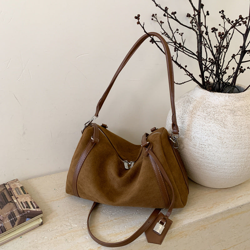 New Commuter Frosted Large Capacity Versatile Crossbody Bag