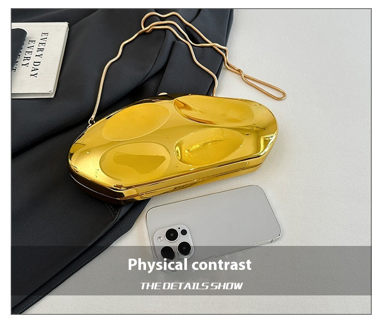 Small Bag Women's Fashion Design Western Style Shoulder  Acrylic