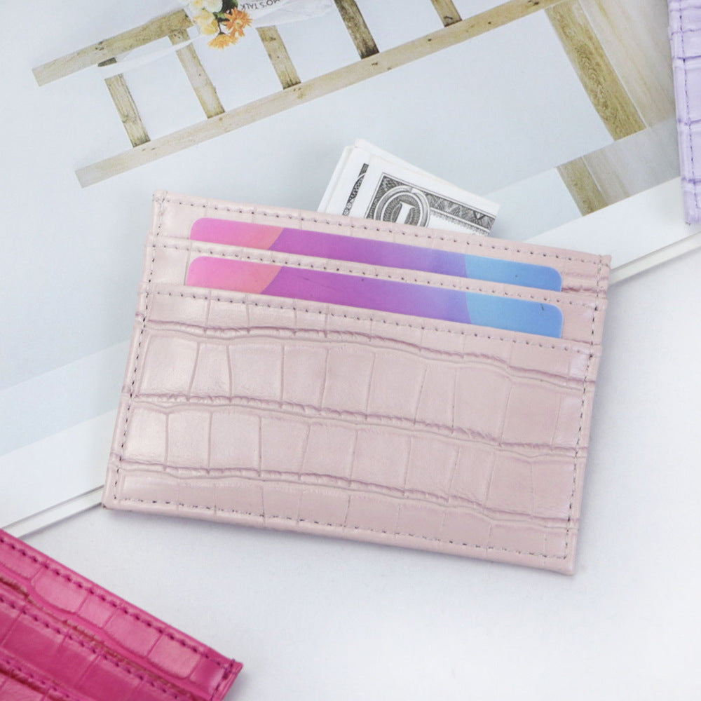 New Portable Bank Credit Card Cover Ultra-thin Large Capacity