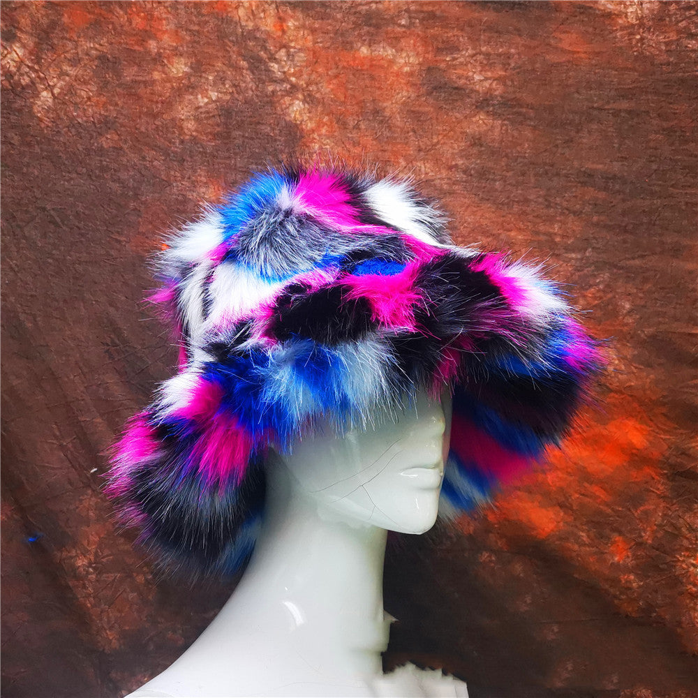 Colorful Fox Hair Basin  In Europe And America