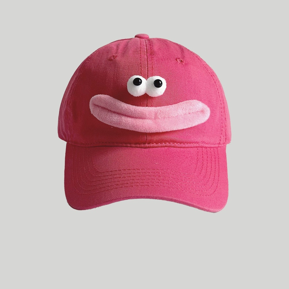 Women's Korean-style Cute Cartoon Peaked Cap