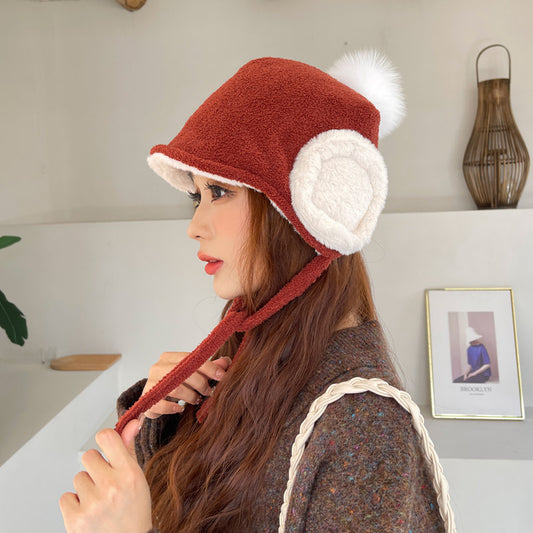 Casual Ear Protection Windproof Warm Electric Car Hat