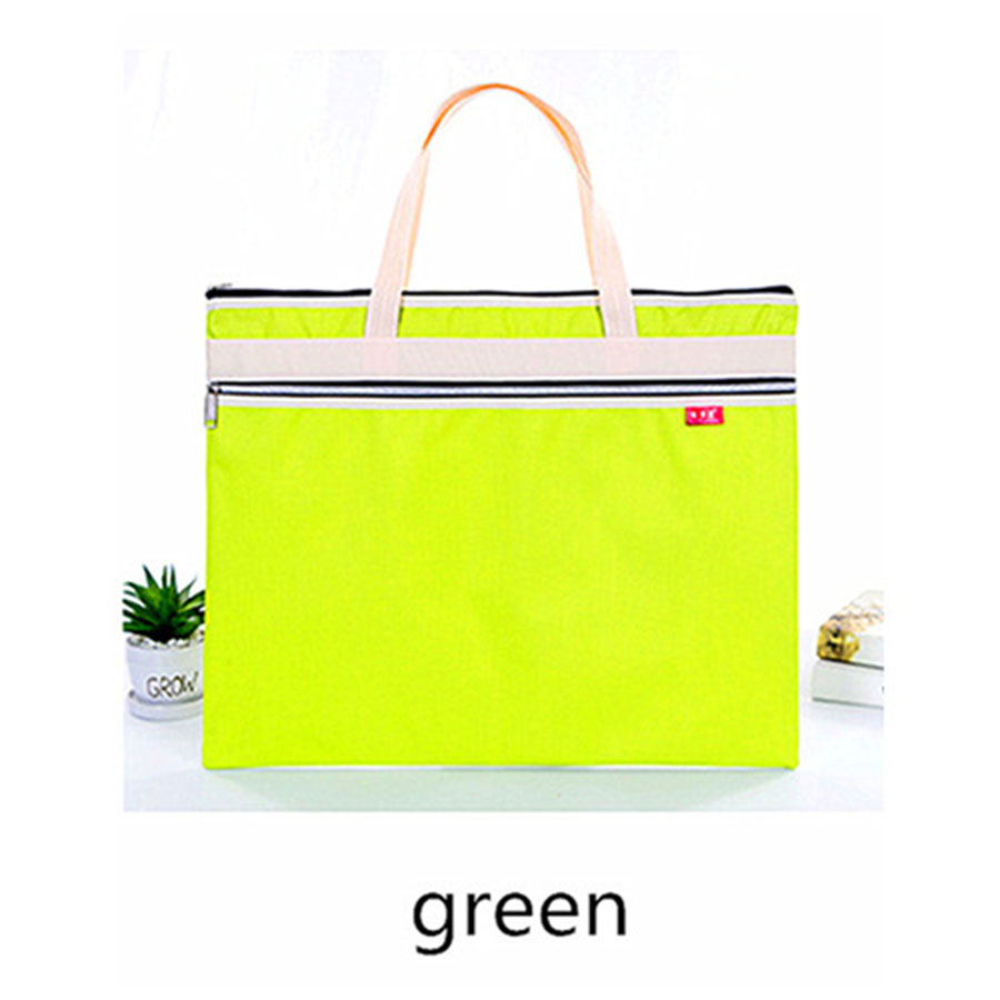 Colorful Zipper Large Capacity Art Bag