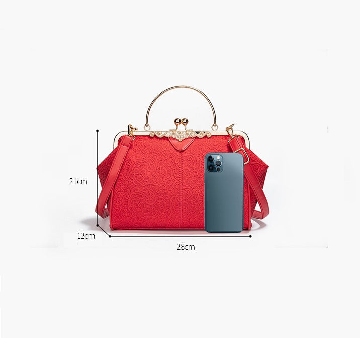 Fashion Women's Lace Handbag Large Capacity