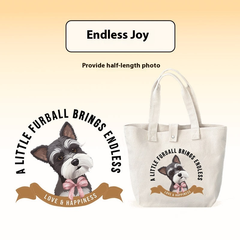 Pet Custom Canvas Bag Pure Cotton