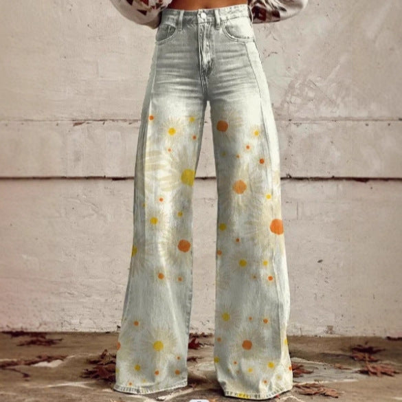Lightweight Faux Denim Jeans In Plus Sizescasual And Versatile